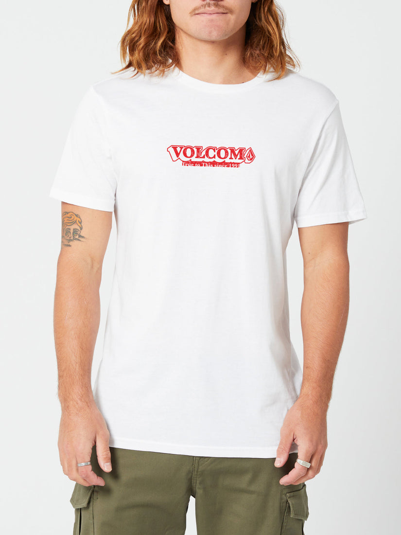 LEVELER SHORT SLEEVE TEE - WHITE