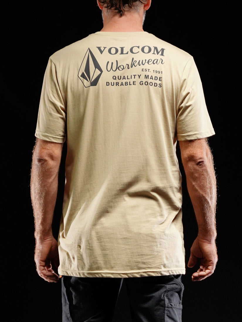 Volcom Workwear Ss Gravel (A5002097_GRV) [B]