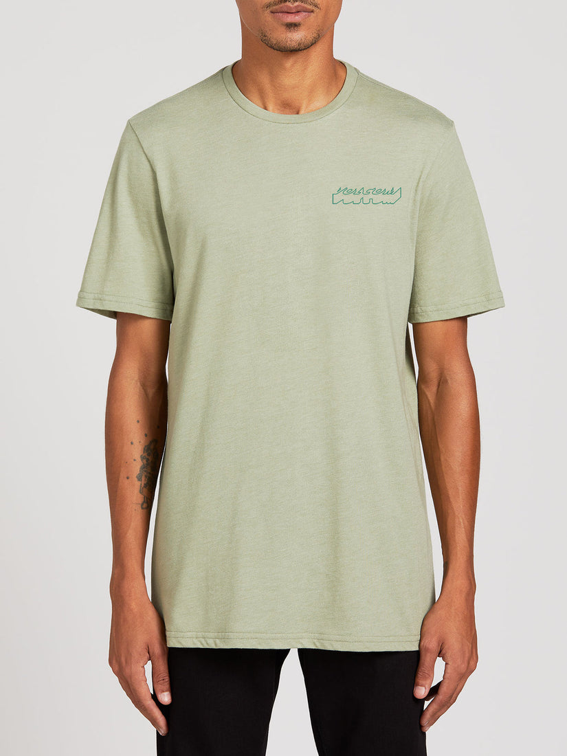 AUTOMATE SHORT SLEEVE TEE - SEAGRASS GREEN