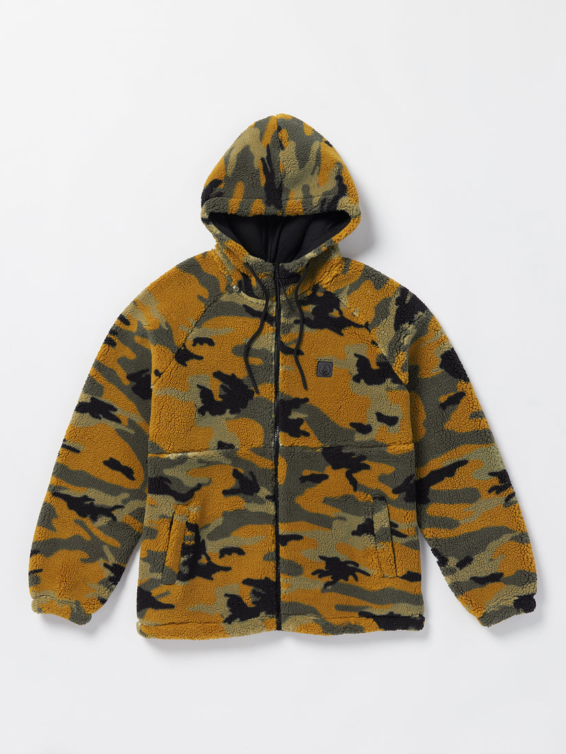 Arstone Zip Fleece Jacket - Camouflage (A5832302_CAM) [F]