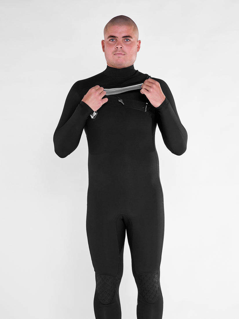 Modulator 4/3mm Chest Zip Wetsuit - Black (A9532204_BLK) [6]