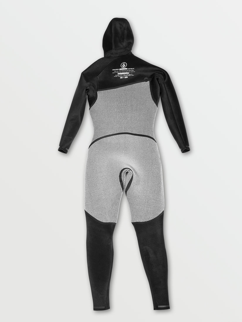 MODULATOR 5/4/3MM HOODED CHEST ZIP WETSUIT - BLACK (A9532206_BLK) [14]