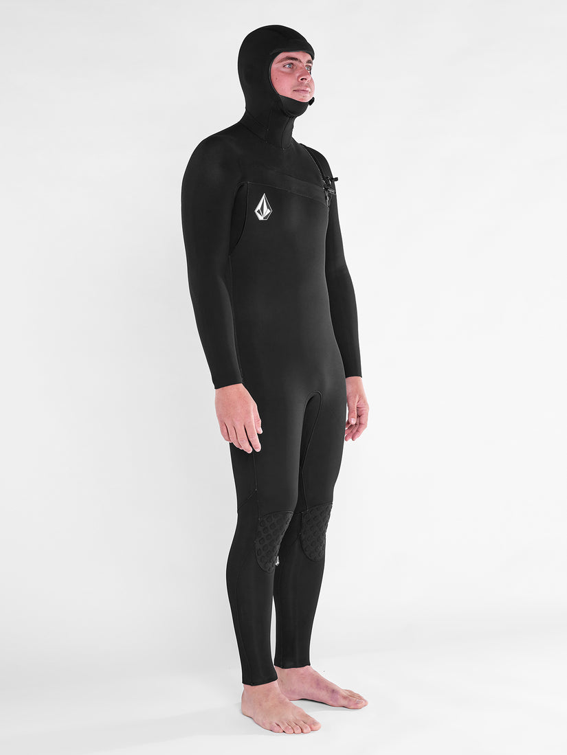 MODULATOR 5/4/3MM HOODED CHEST ZIP WETSUIT - BLACK (A9532206_BLK) [4]