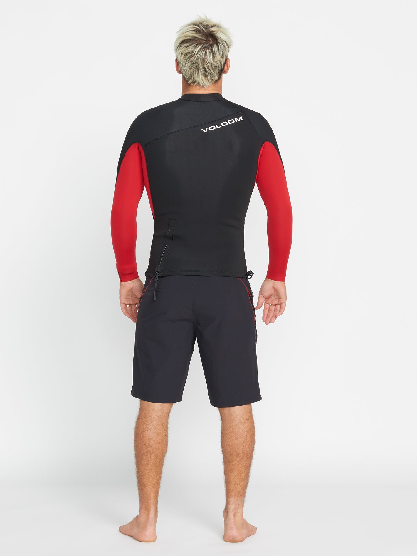 Surf Vitals Jack Robinson 2MM UPF50 Rashguard Jacket - Black 