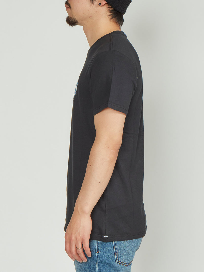 Menial S/s Tee Black (AF342001_BLK) [1]