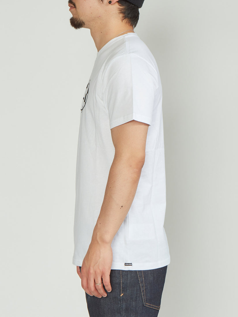 Menial S/s Tee White (AF342001_WHT) [1]