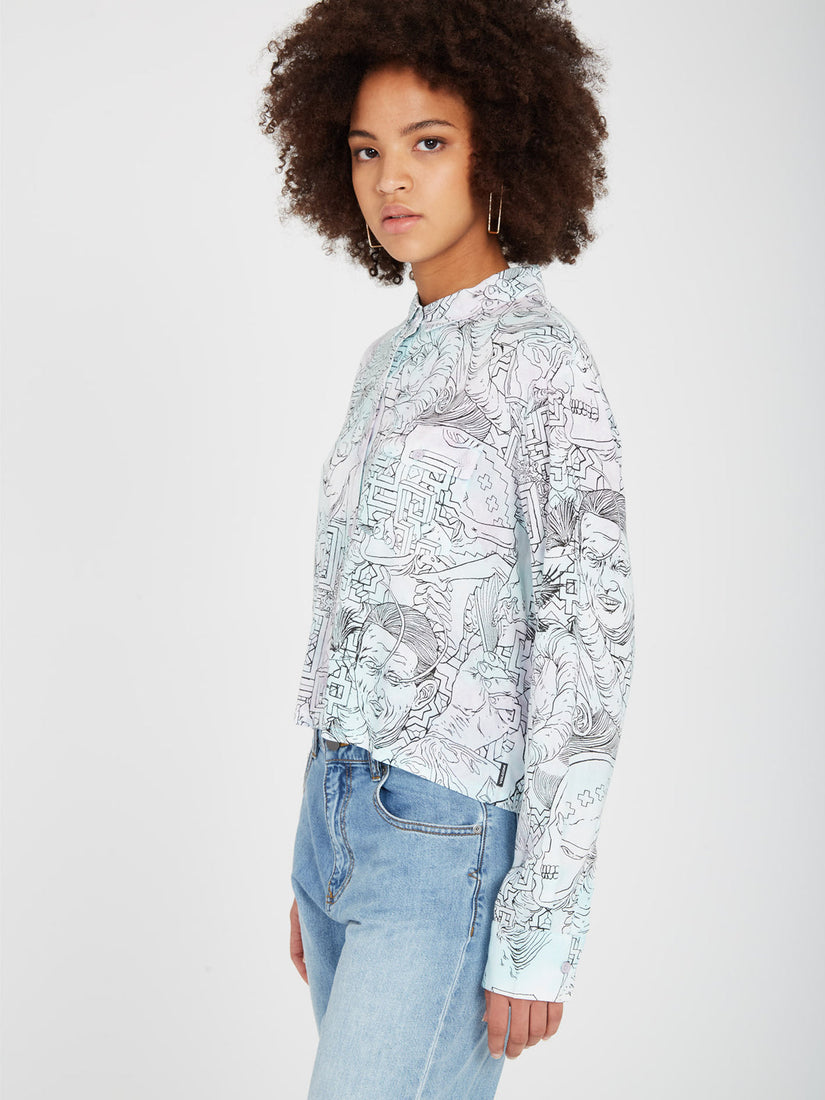 Ed Merlin Murray Woven Long Sleeve - Multi