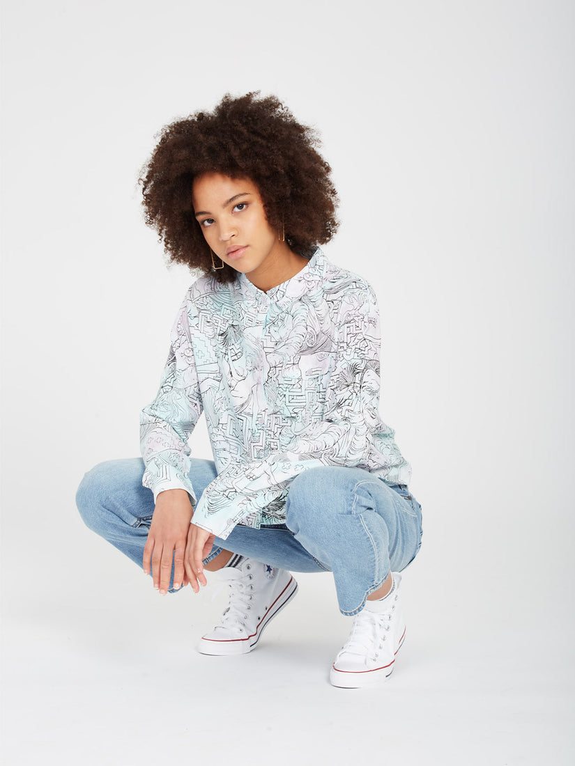 Ed Merlin Murray Woven Long Sleeve - Multi