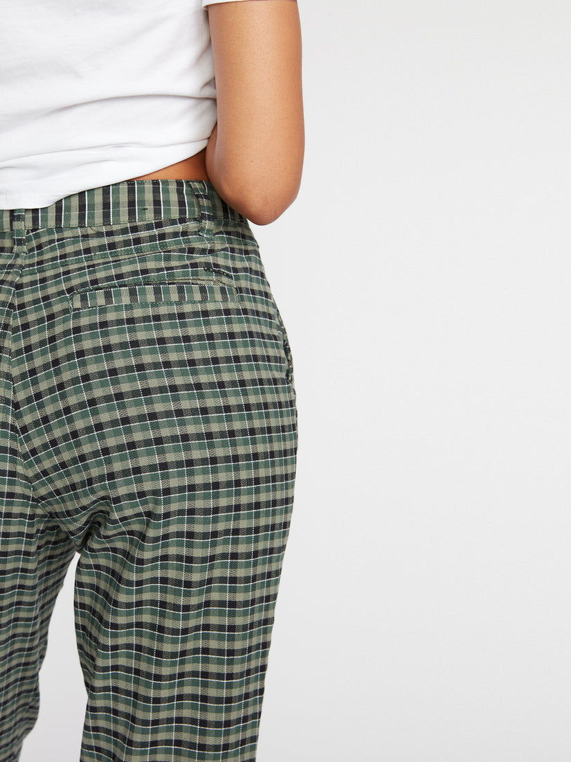 FROCHICKIE HIGHRISE CHINO PANTS - DARK PINE