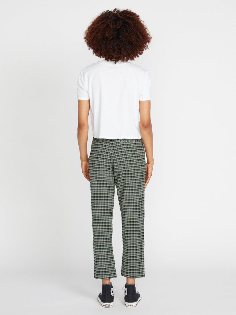 FROCHICKIE HIGHRISE CHINO PANTS - DARK PINE