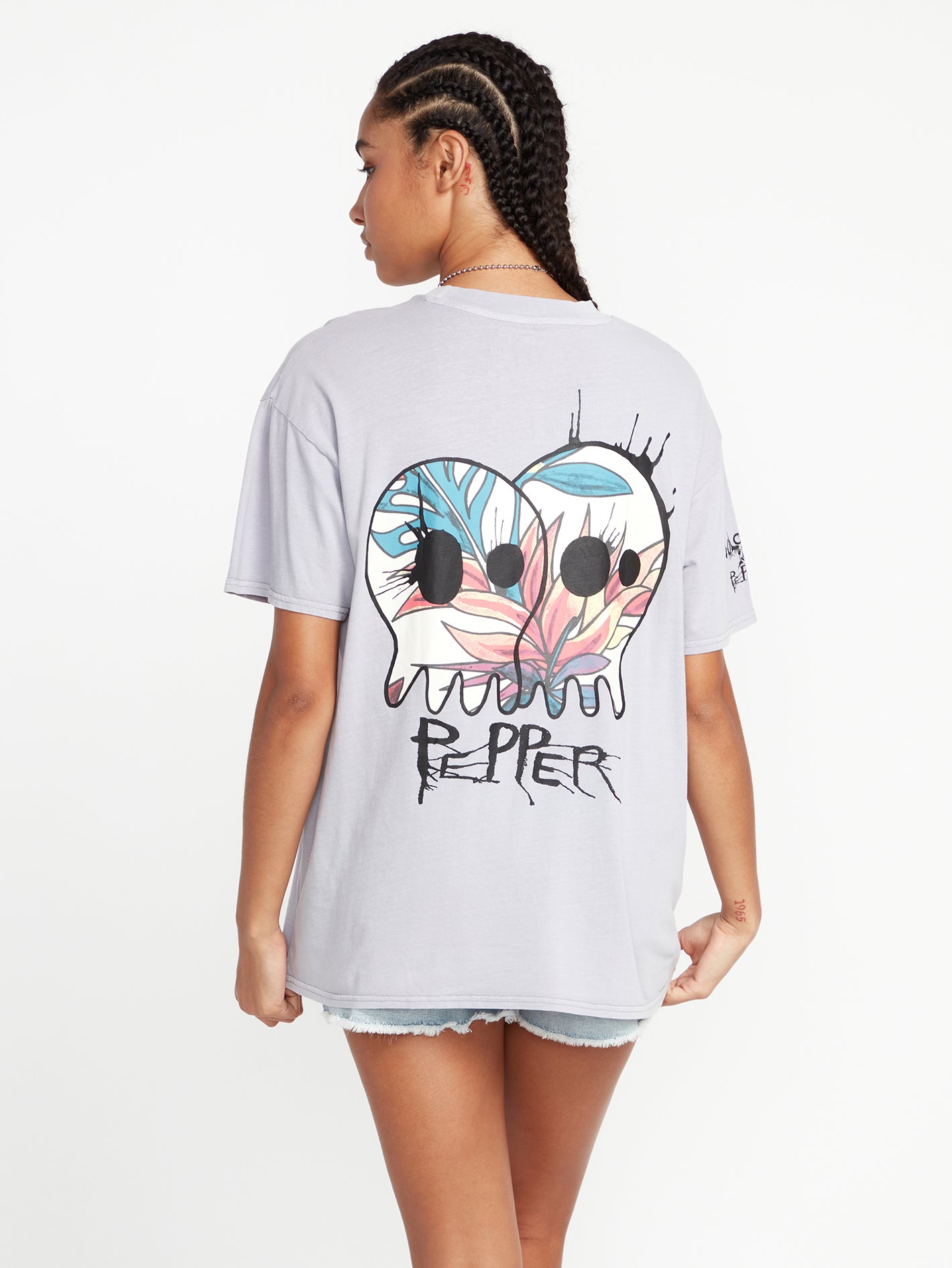 Volcom Entertainment Pepper Short Sleeve Tee - Moonbeam – Volcom Japan