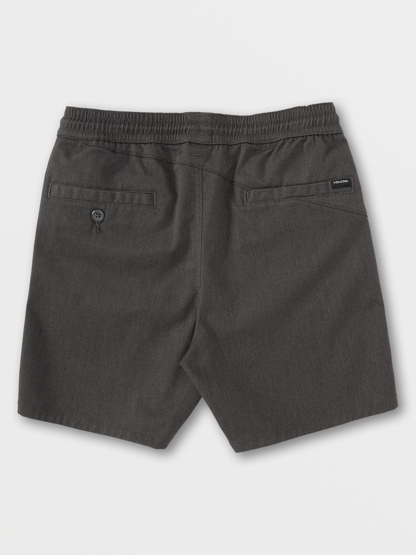 Big Boys Frickin 15" Elastic Waist Shorts - Charcoal Heather (C1032001_CHH) [B]