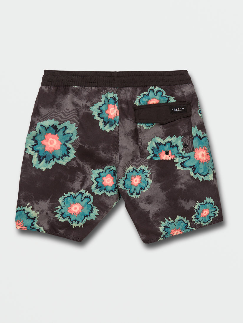 Big Boys Medal Petal Trunks - Black (C2522231_BLK) [B]