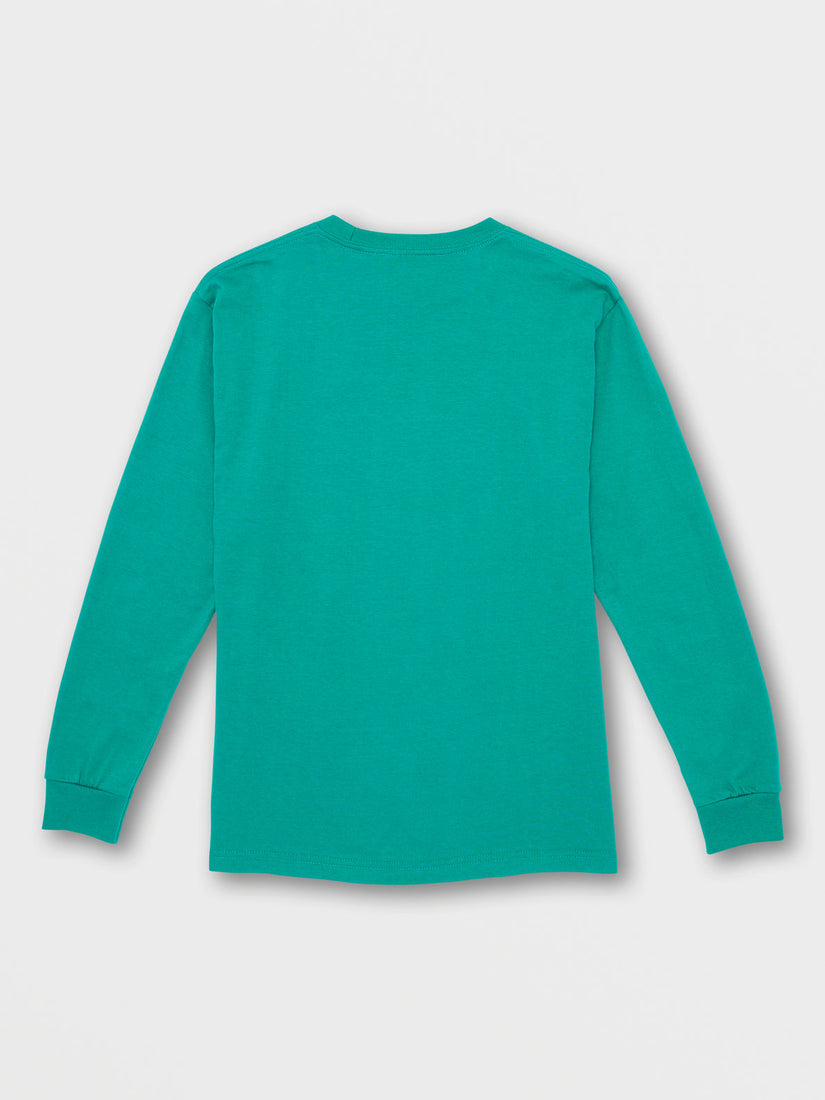 Big Boys Ovoid Long Sleeve Tee - Synergy Green