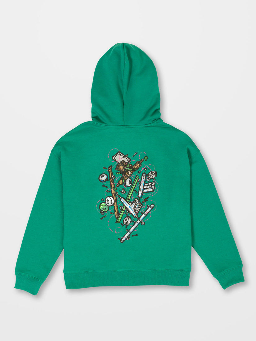 BIG BOYS TODD BRATRUD HOODIE - SYNERGY GREEN