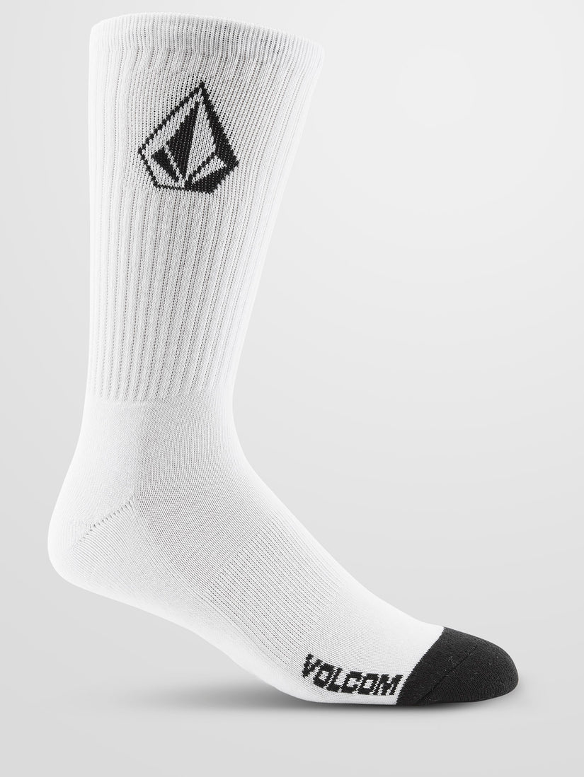 Full Stone Sock 3Pk - White (D6302004_WHT) [2]