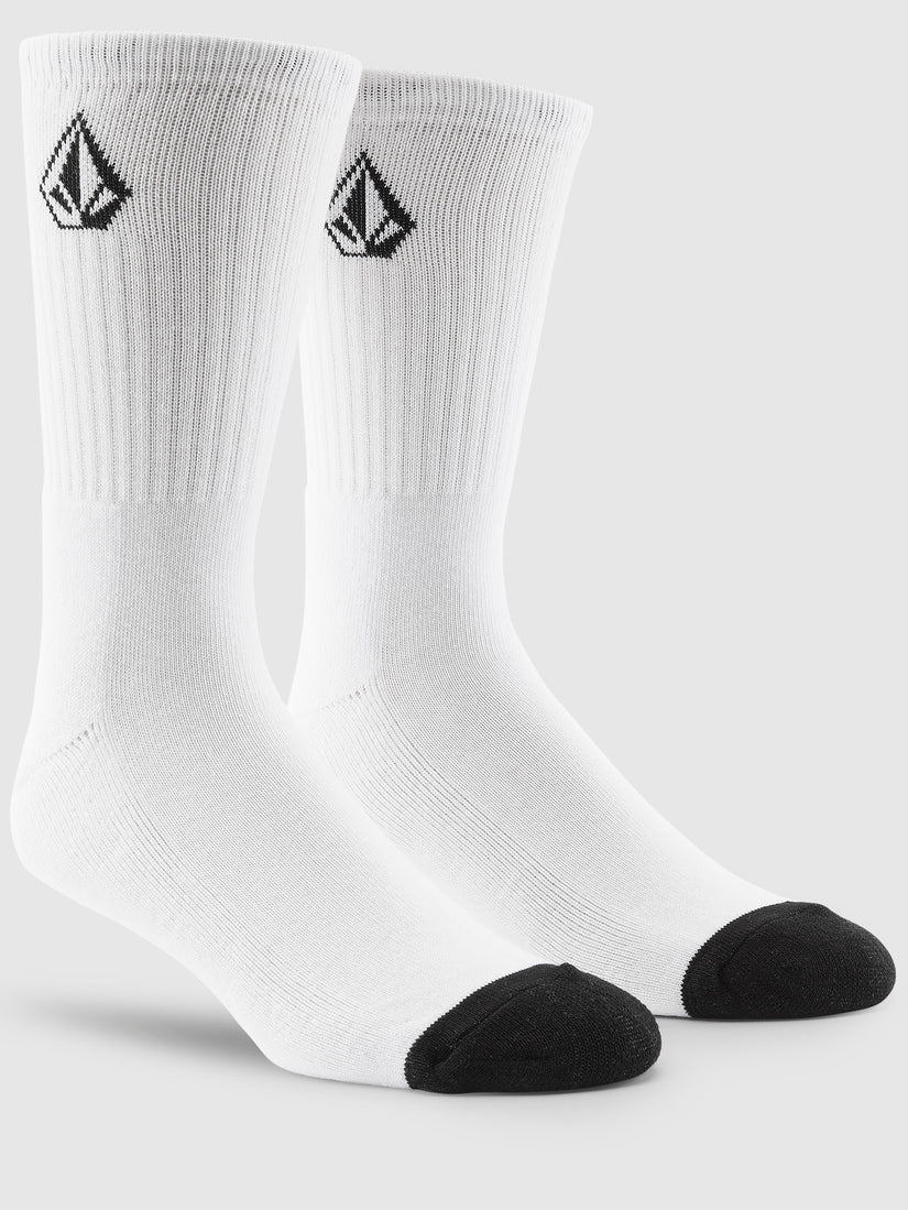 Full Stone Sock 3Pk - White (D6302004_WHT) [4]