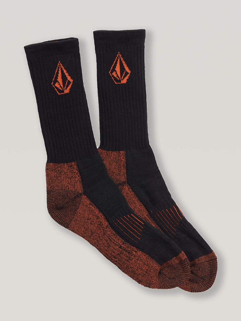 Volcom Workwear 3 Pack Socks  - Black