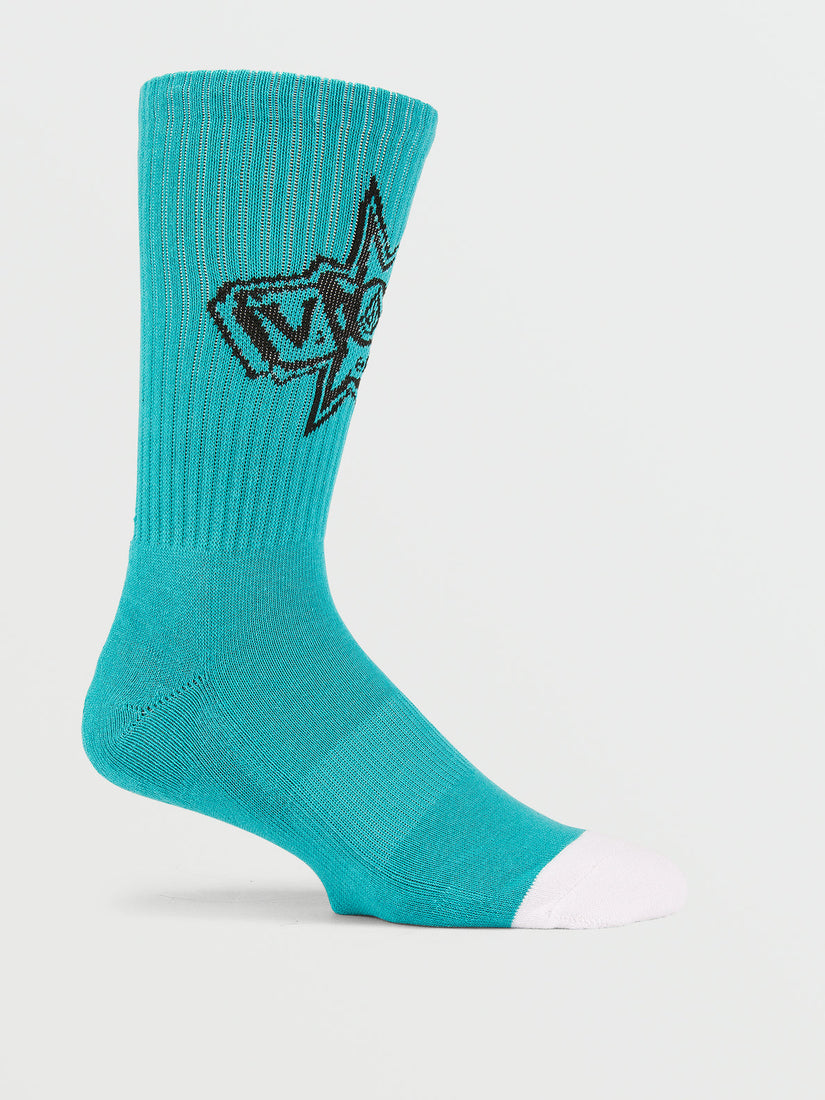 Volcom Entertainment Socks - Temple Teal