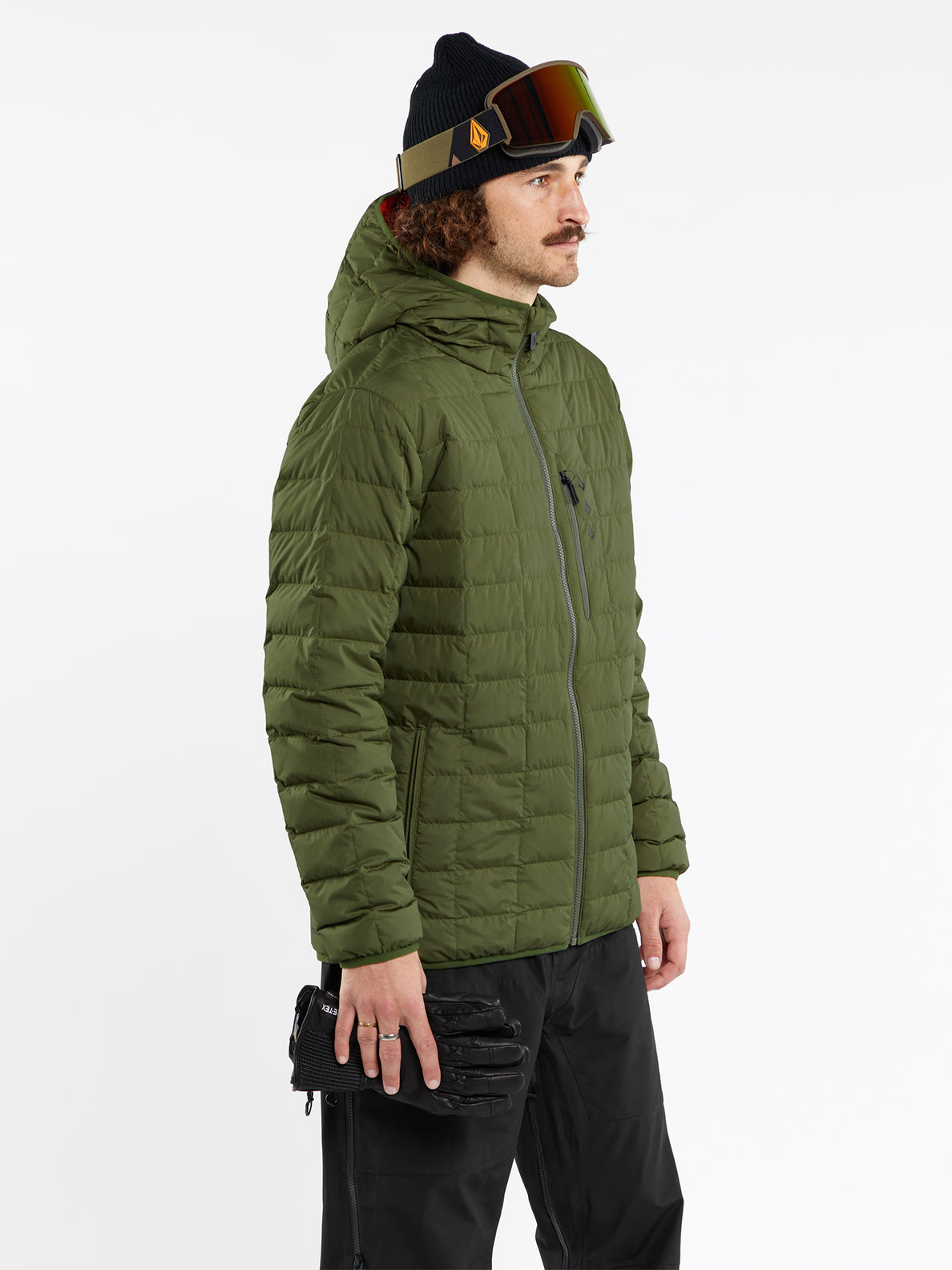 Mens Puff Puff Give Jacket - Military – Volcom Japan