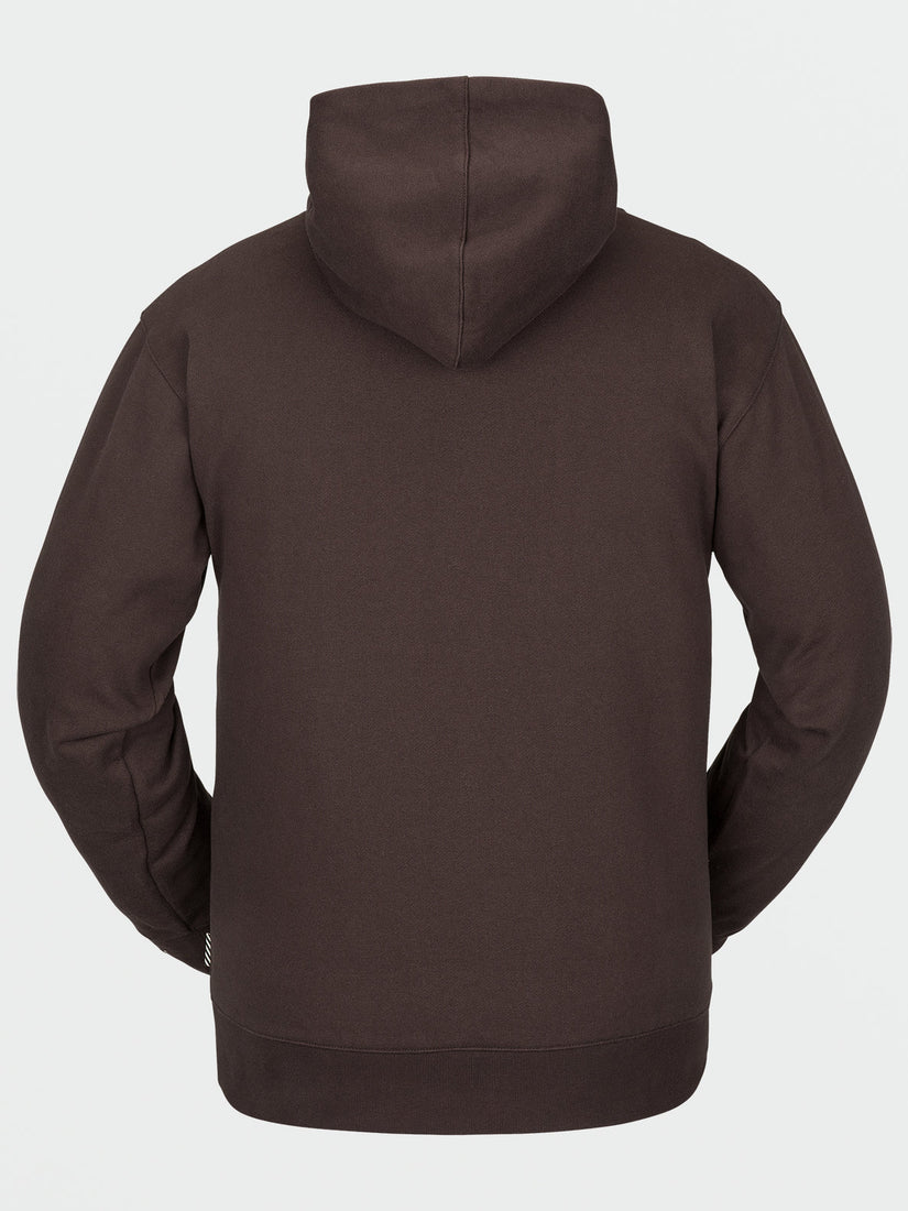 MENS D.I. FLEECE PULLOVER - BROWN