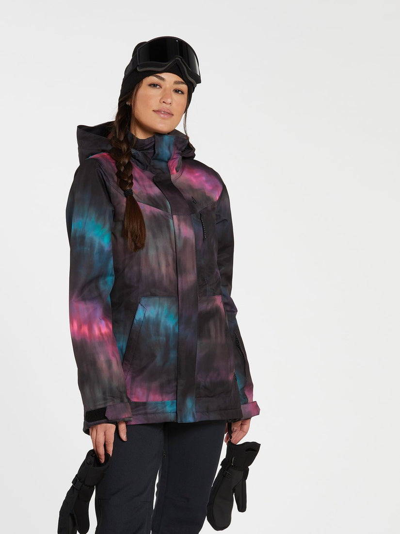 Womens Pine 2L TDS Infrared Jacket - Blue Tie-Dye