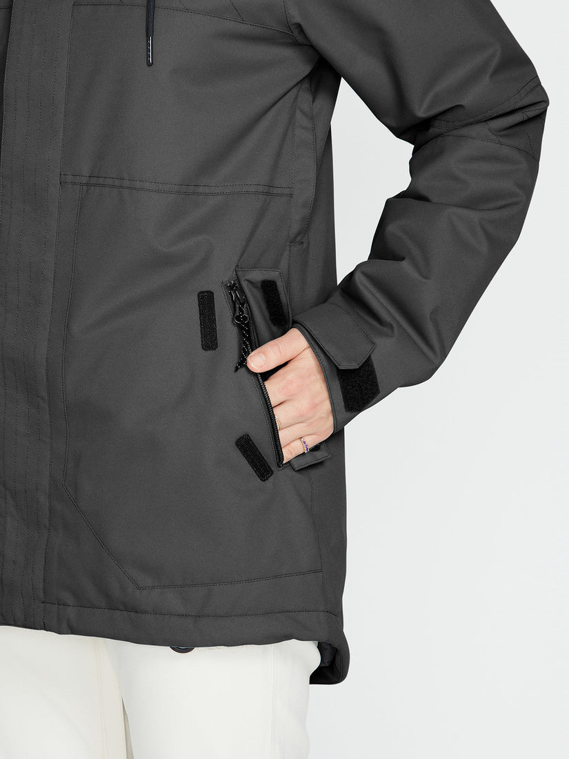 Womens Fawn Insulated Jacket - Black