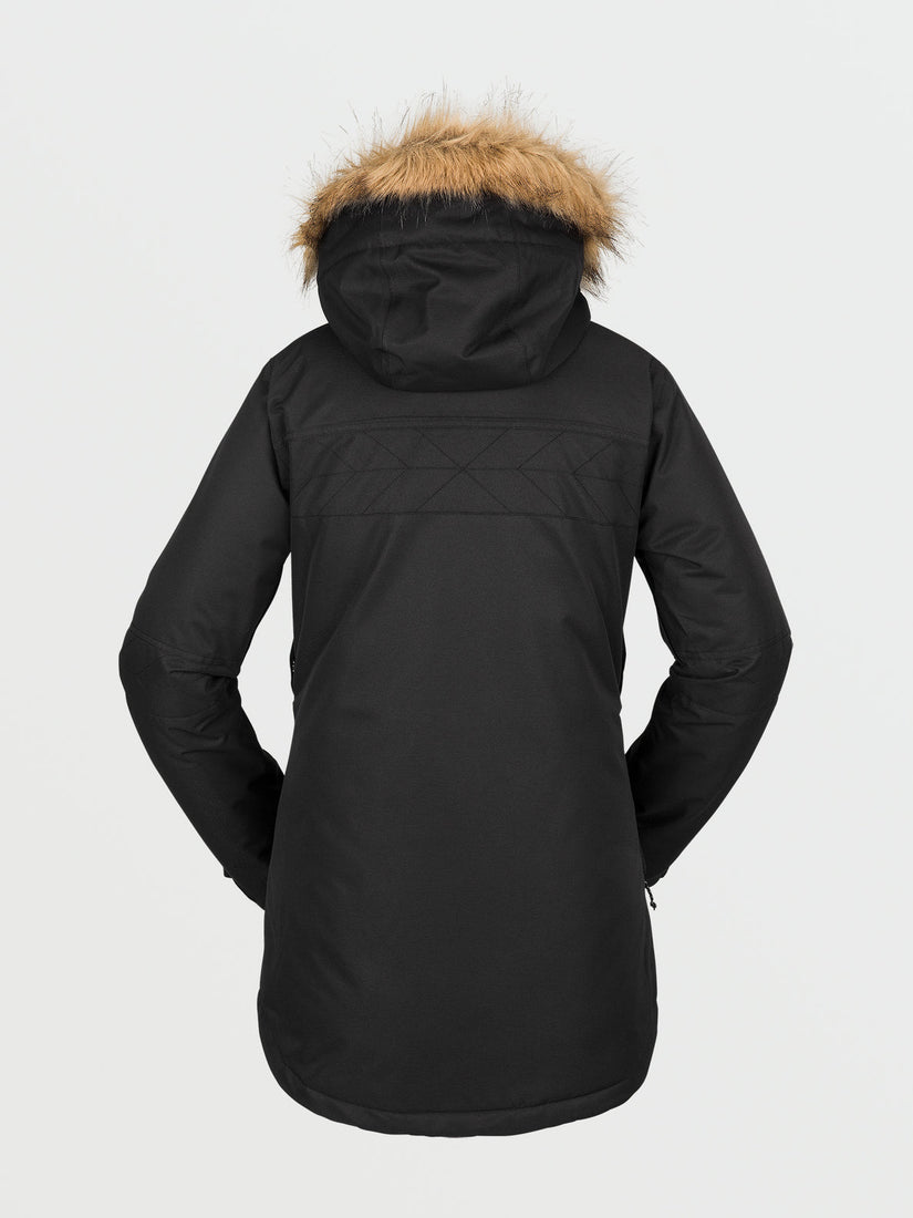 Womens Fawn Insulated Jacket - Black