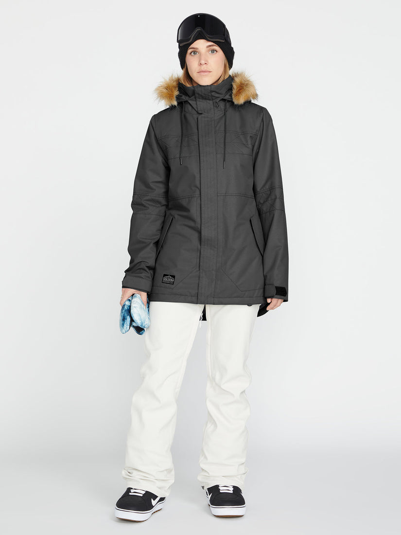 Womens Fawn Insulated Jacket - Black