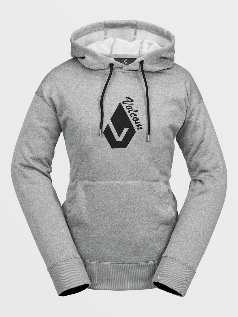 Core Hydro Hoodie Heather Grey (H4152406_HGR) [F]