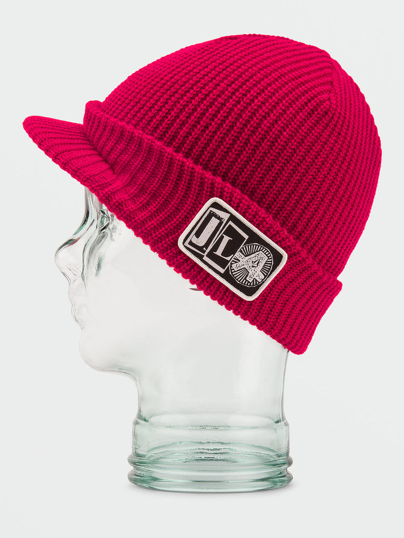 JLA Visor Beanie - Red