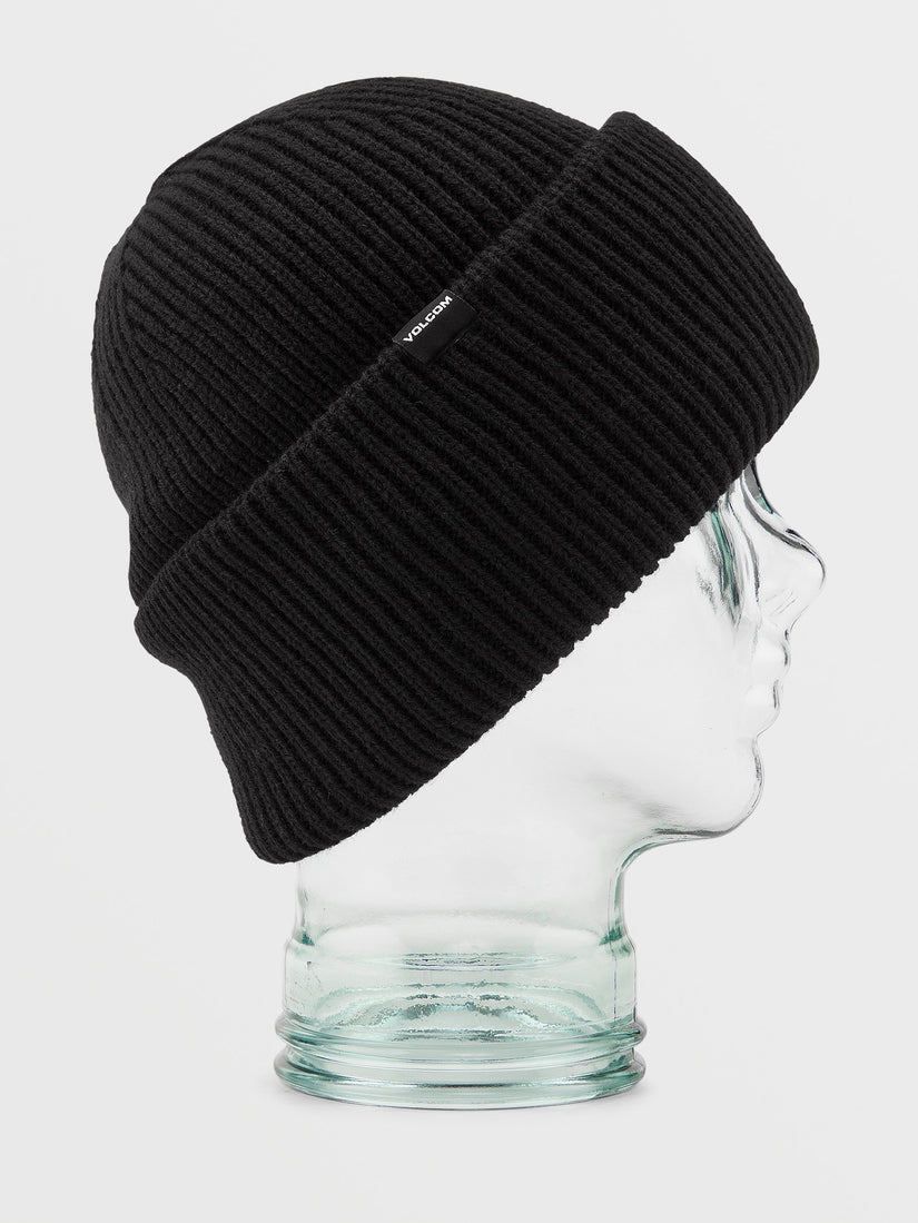 Mens Roller Beanie - Black (J5852403_BLK) [F]