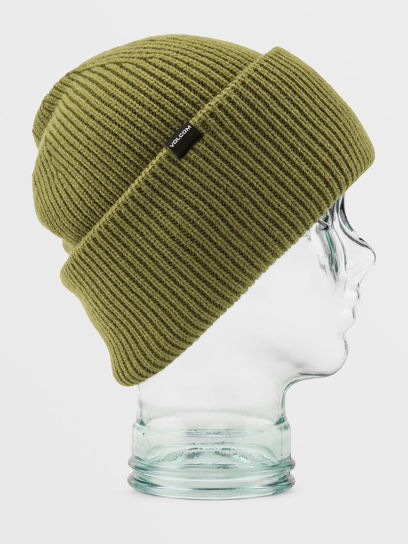 Mens Roller Beanie - Moss (J5852403_MOS) [F]