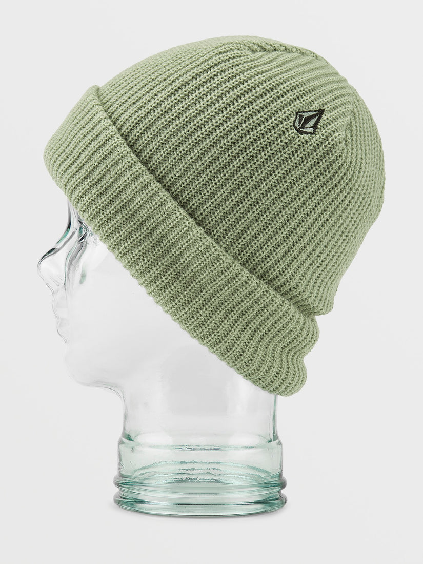 Mens Sweep Lined Beanie - Light Military (J5852405_LTM) [B]