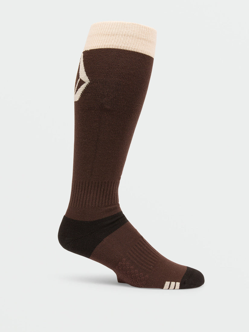 Mens Synth Sock - Brown