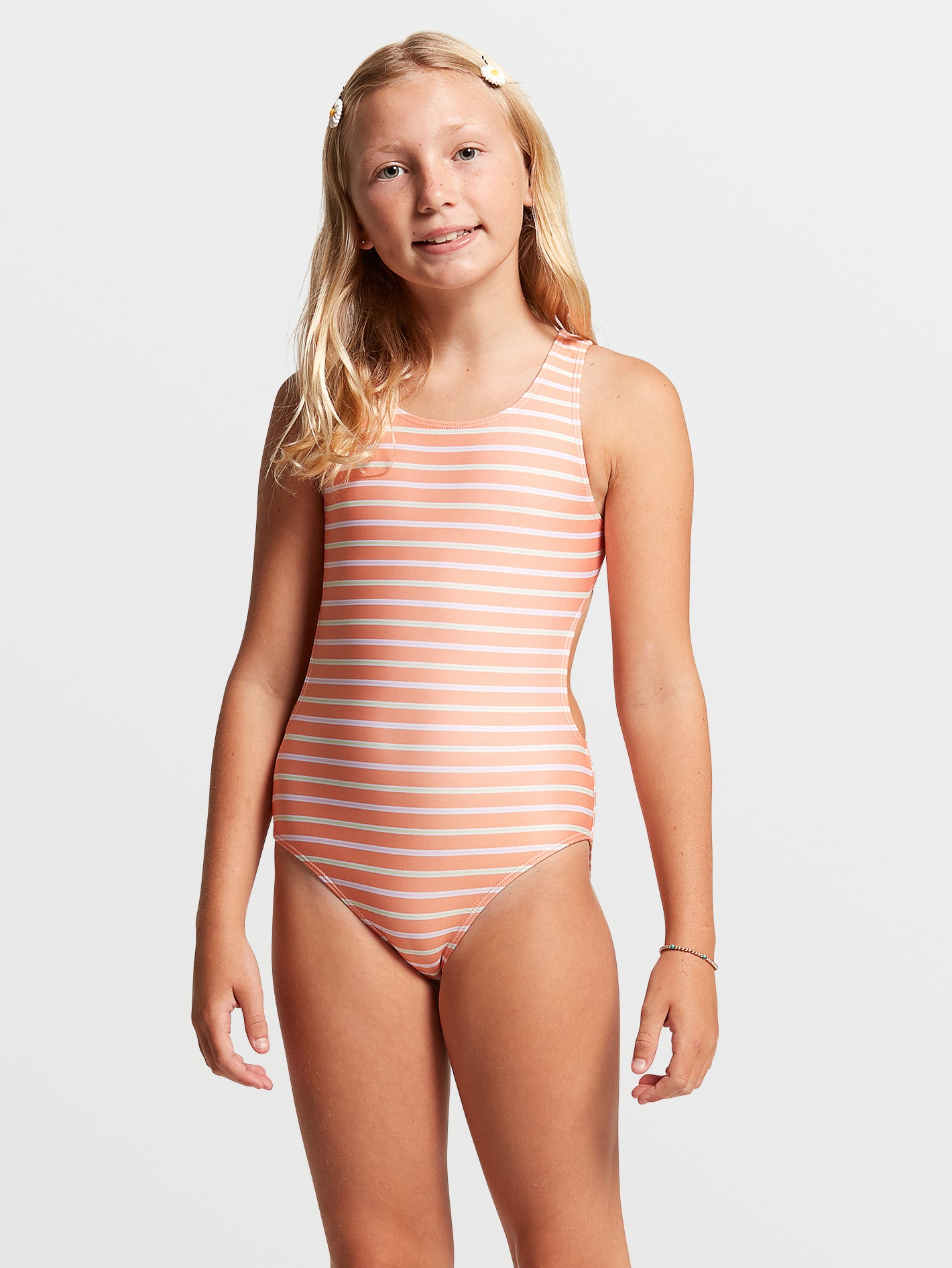 Big Girls In Line One-Piece - Melon – Volcom Japan