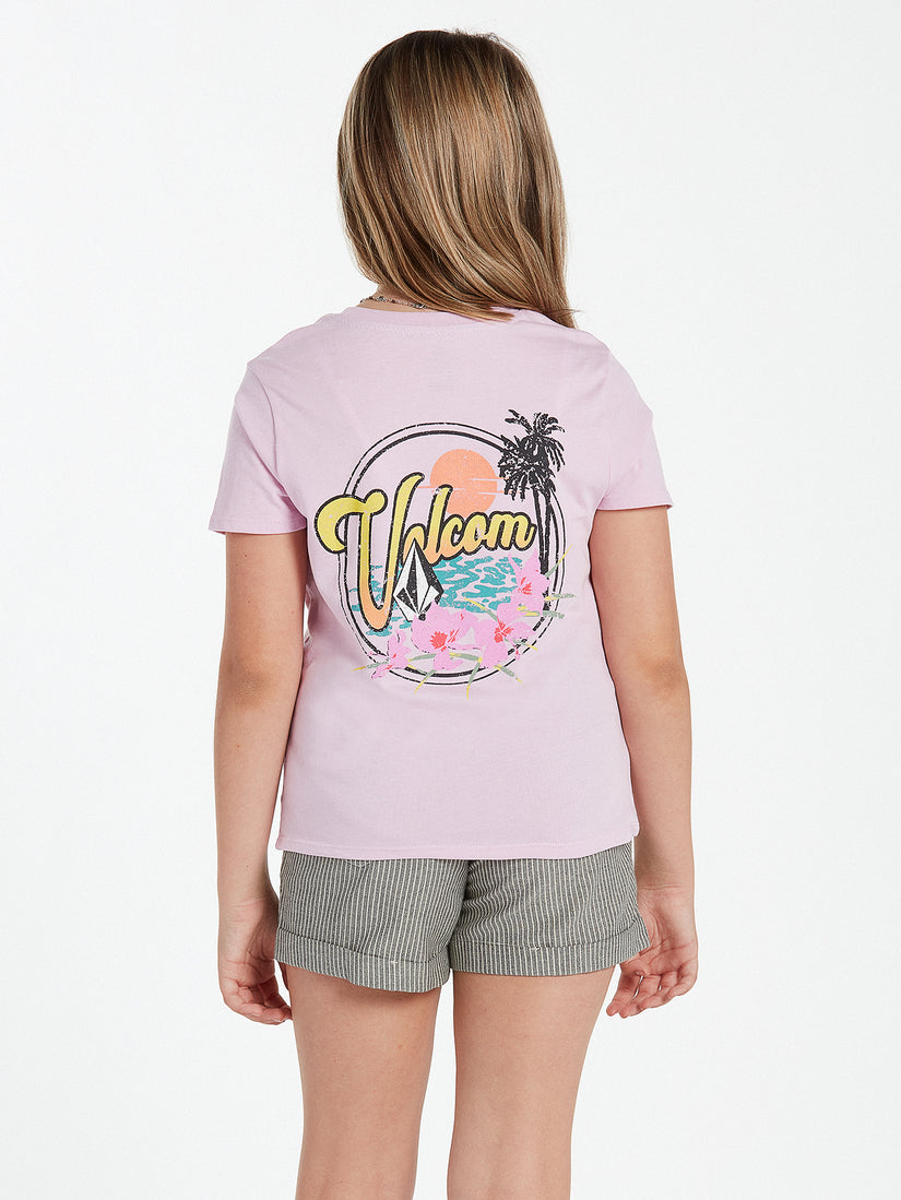 Girls Last Party Short Sleeve Tee - Petal Pink (R3512200_PTP) [B]