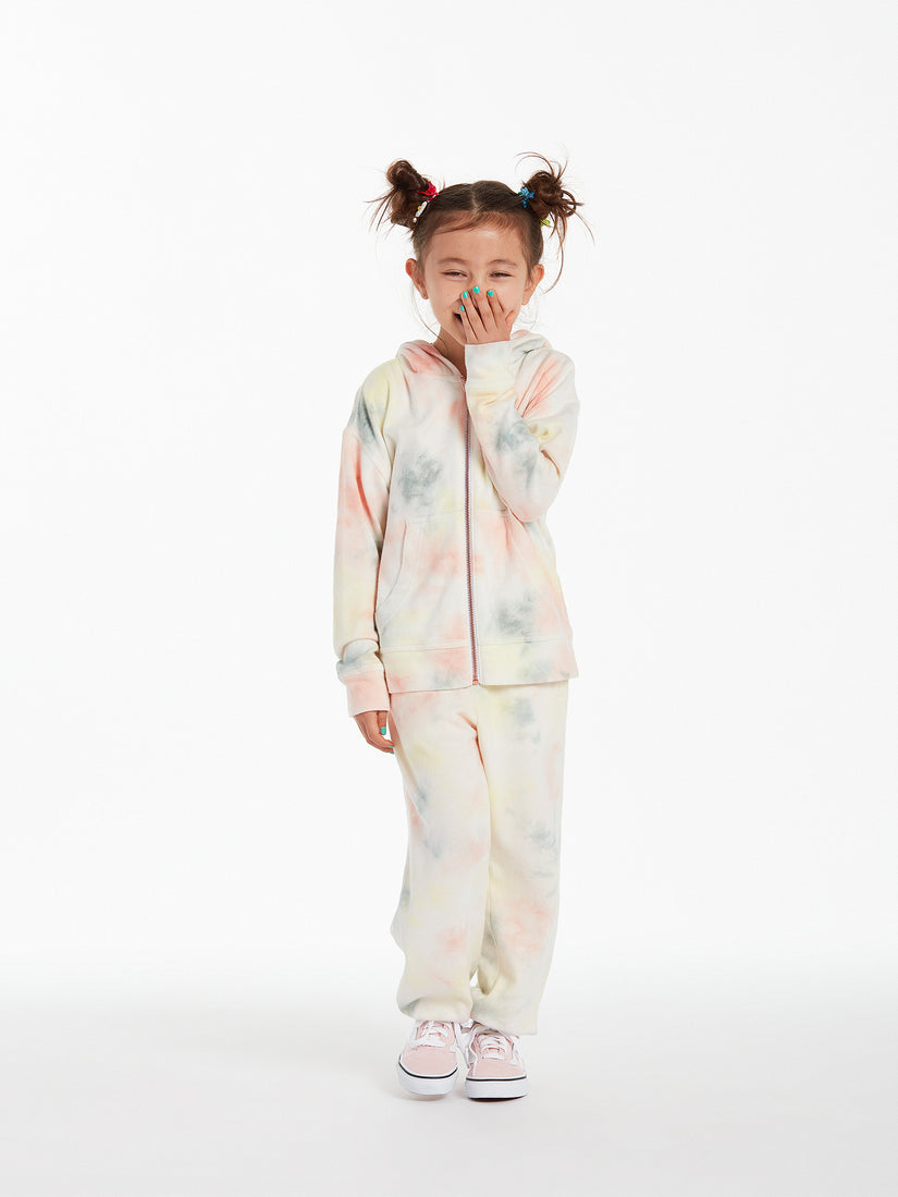 Girls Lived in Lounge Zip Fleece - Multi (R4812102_MLT) [1]