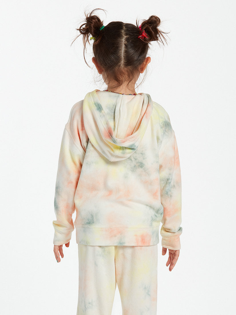 Girls Lived in Lounge Zip Fleece - Multi (R4812102_MLT) [B]