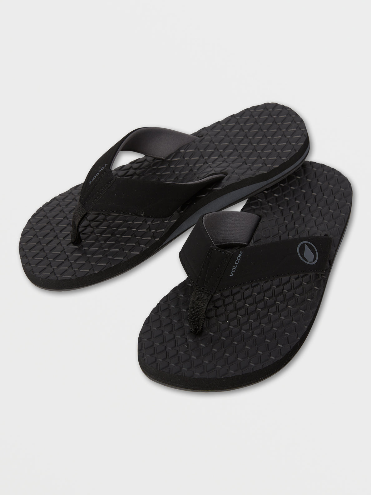 Eco Recliner 2 Sandals - Black Grey – Volcom Japan