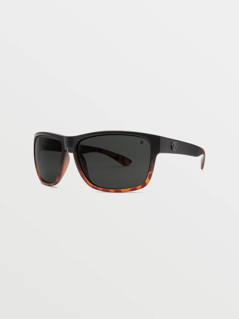 BALONEY SUNGLASSES - MATTE DARKSIDE/GRAY POLAR