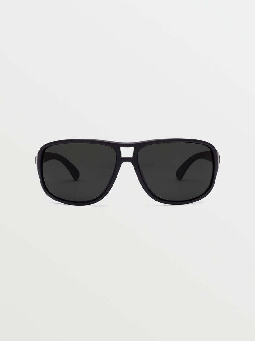 STOKE SUNGLASSES - MATTE BLACK/GRAY POLAR