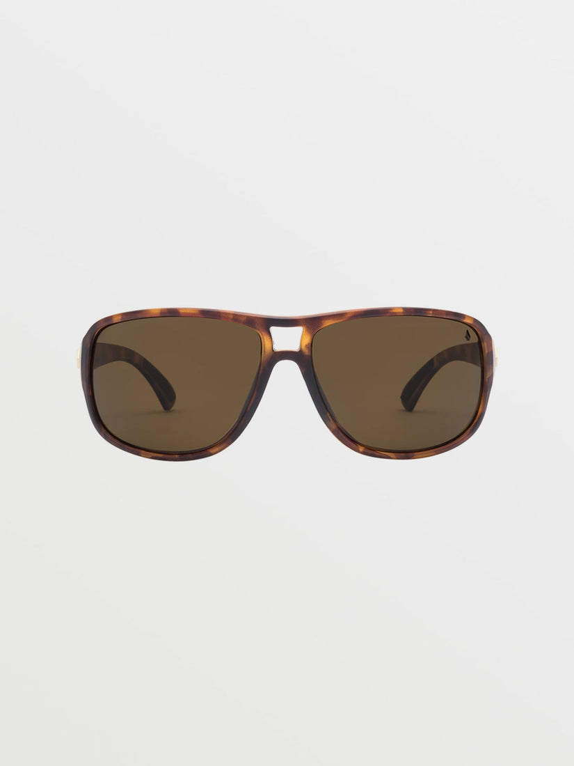 STOKE SUNGLASSES - MATTE TORT/BRONZE POLAR