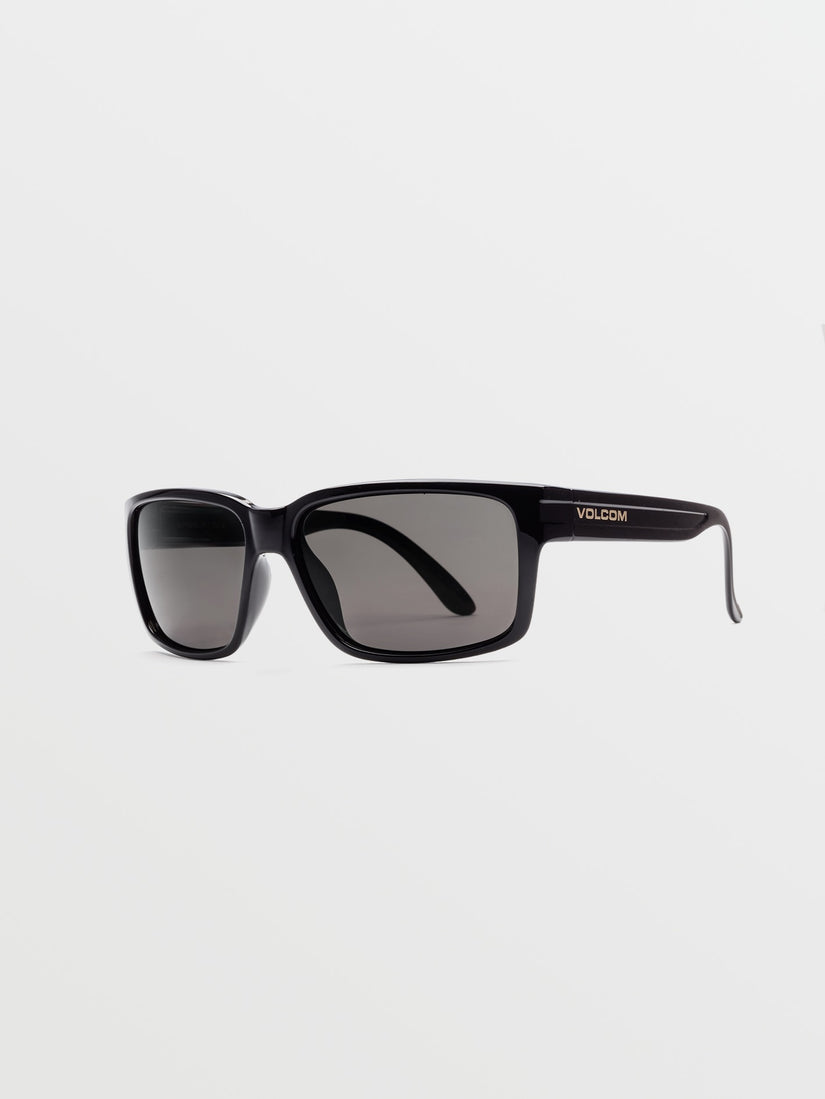 Stoneage Sunglasses - Gloss Black/Gray Polar