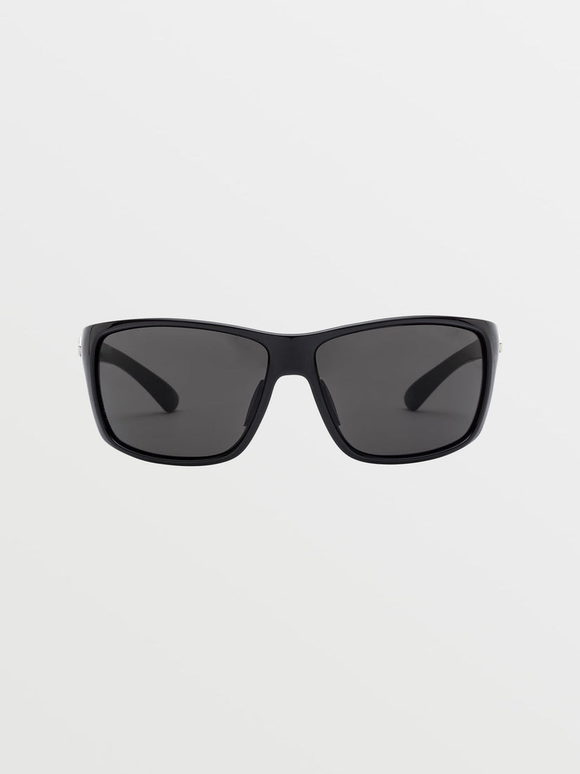 ROLL SUNGLASSES - GLOSS BLACK/GRAY