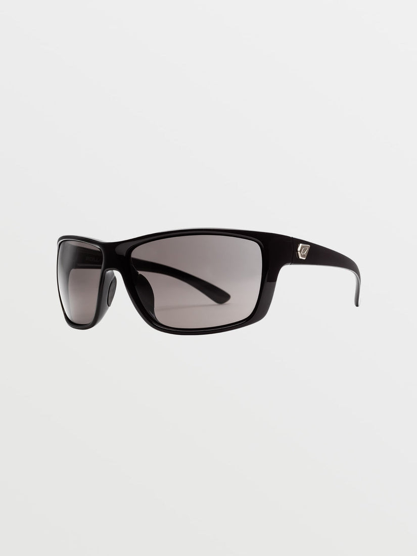 ROLL SUNGLASSES - GLOSS BLACK/GRAY