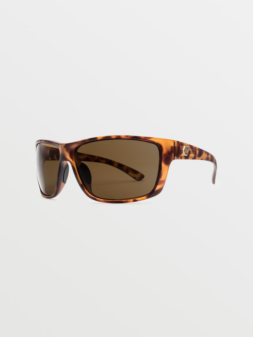 ROLL SUNGLASSES - MATTE TORT/BRONZE