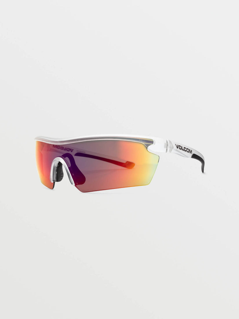 DOWNLOAD SUNGLASSES - MATTE CLEAR/GRAY PLASMA MIRROR