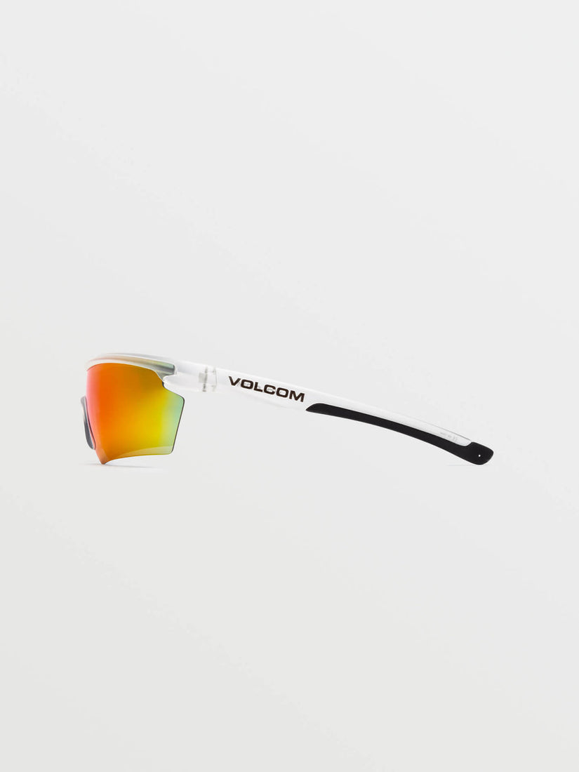 DOWNLOAD SUNGLASSES - MATTE CLEAR/GRAY PLASMA MIRROR