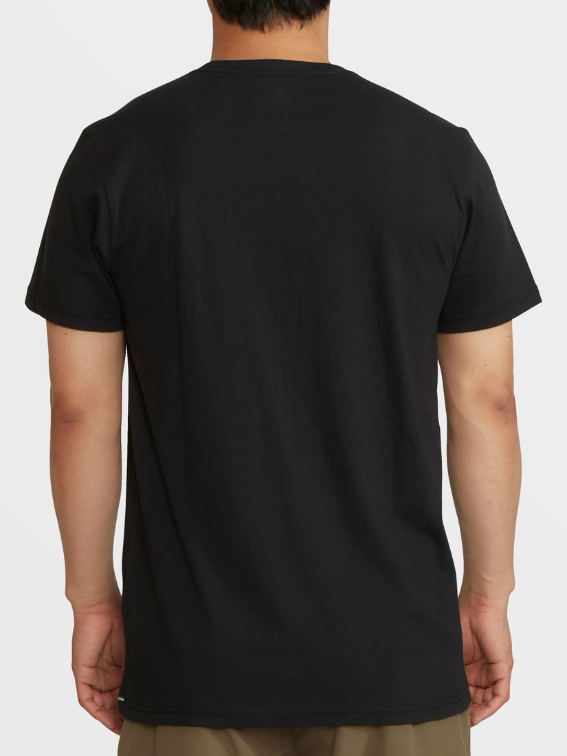 Npac Crisp Stone Short Sleeve Tee - Black